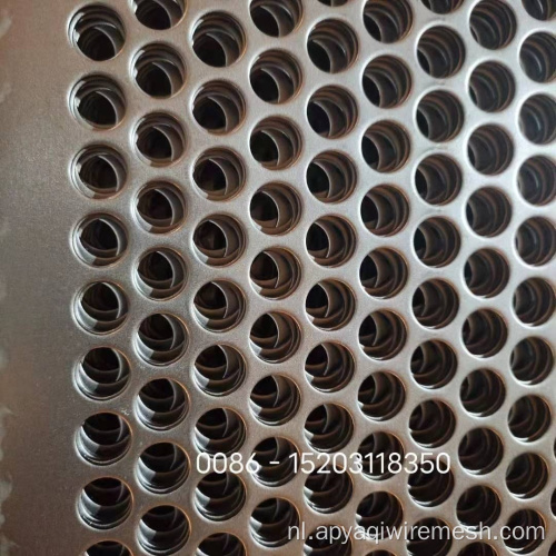aluminium ronde gat staal geperforeerd metalen gaas